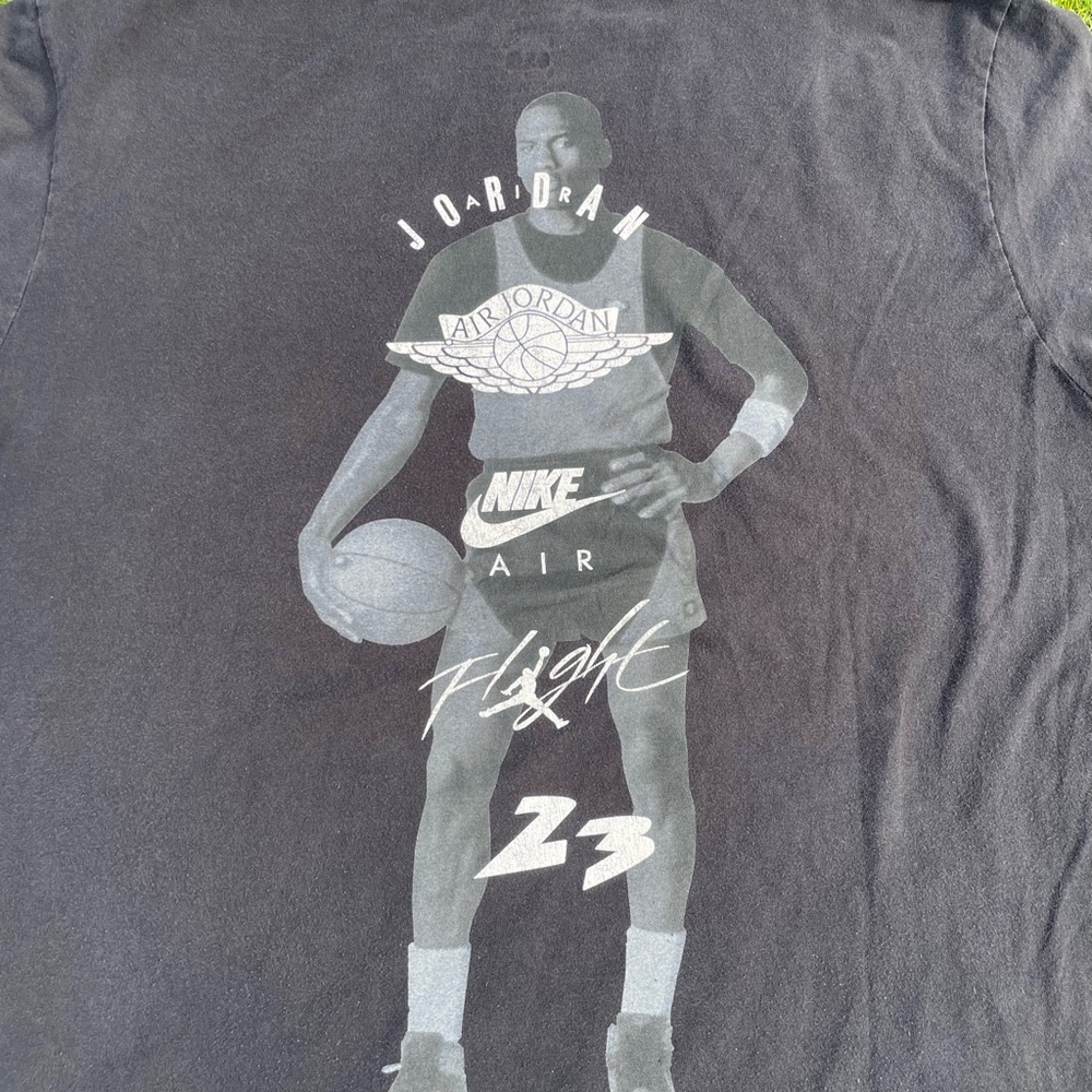 Nike / Jordan Michael Jordan T-Shirt Men’s Size XL #23 Black White - Picture 8 of 9